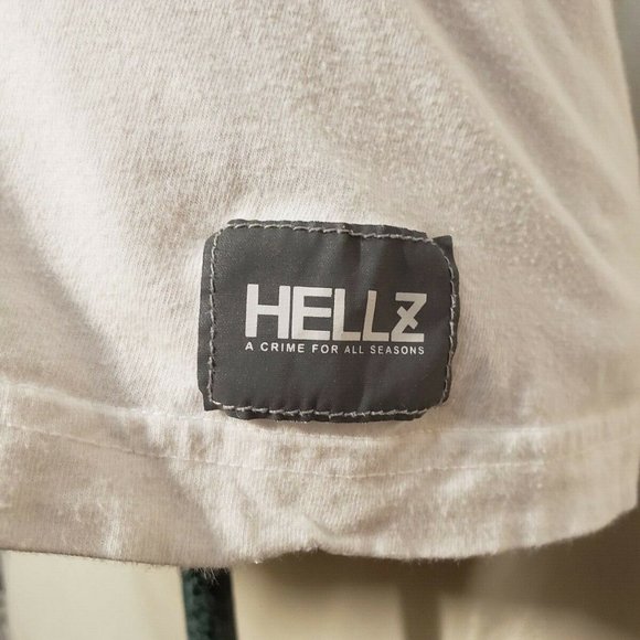 Hellz Eating Heart Men's Graphic T Shirt Size M - Picture 3 of 5